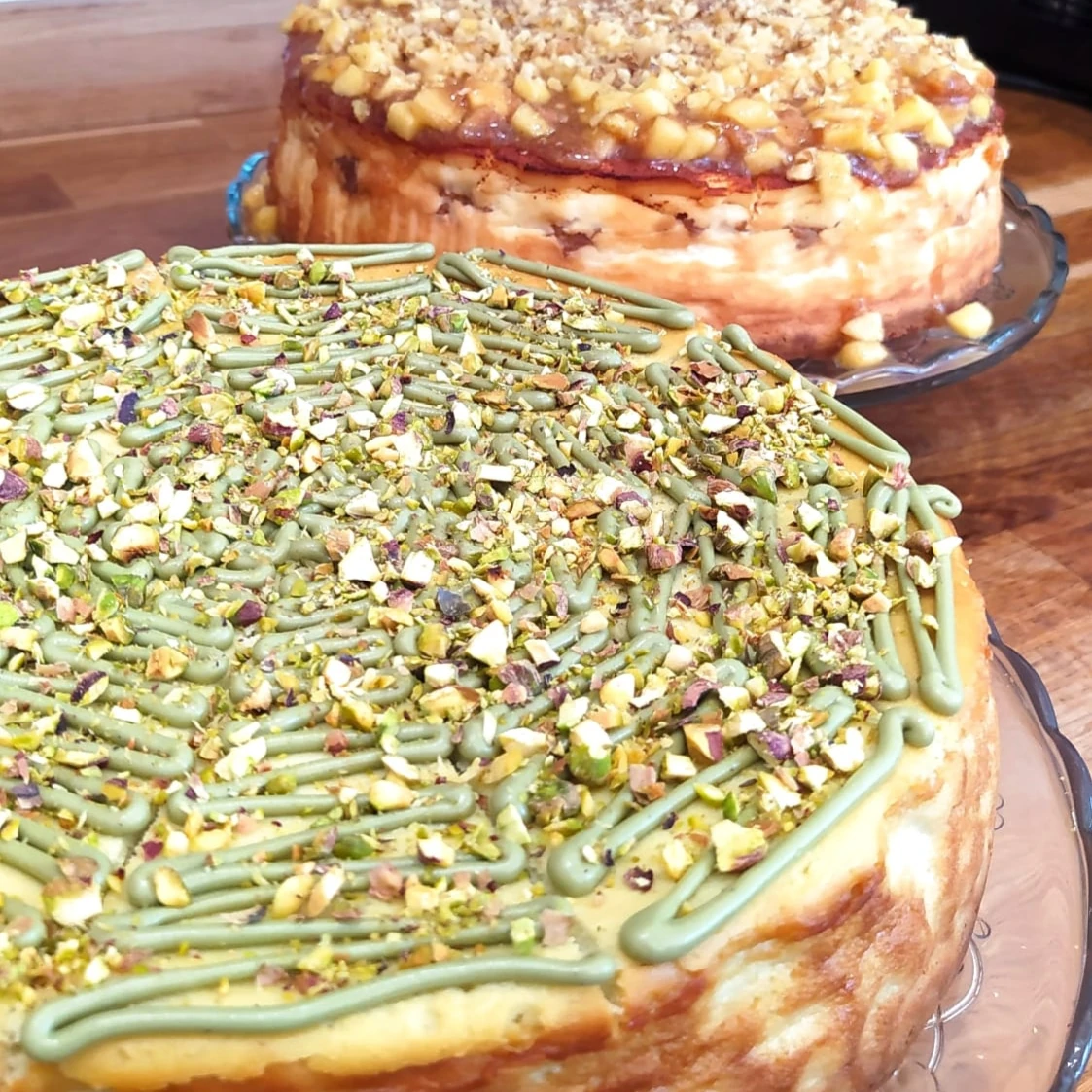 Cheesecake de Pistacho